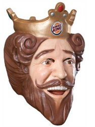 bk burger king mask on Amazon